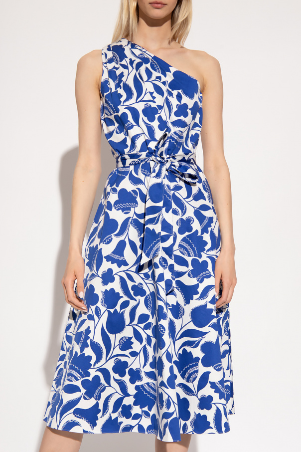 Blue One - Satin Dress Spaghetti Strap - shoulder dress Kate